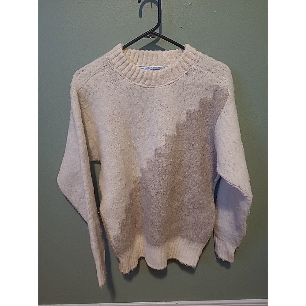 Vintage EIDER KNIT 100% Pure Wool Sweater‎ Women's XL